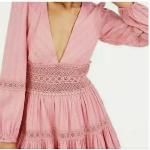 Free People The Delightful Mini Dress Size 2 - Picture 1 of 5